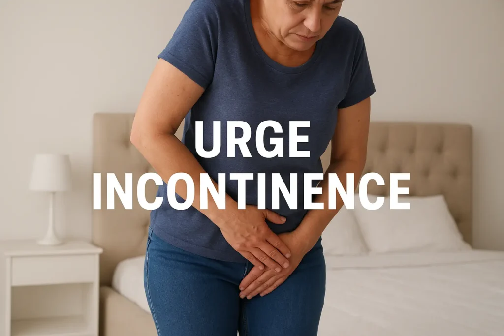 how to manage urge incontinence Gosport symptoms