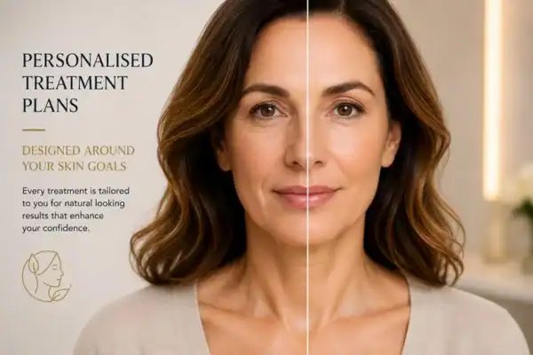 Before and after results of Collagen Lift Therapy Gosport